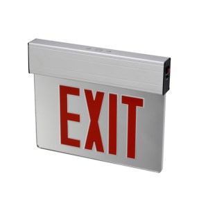 Contemporary Exit Sign – Red